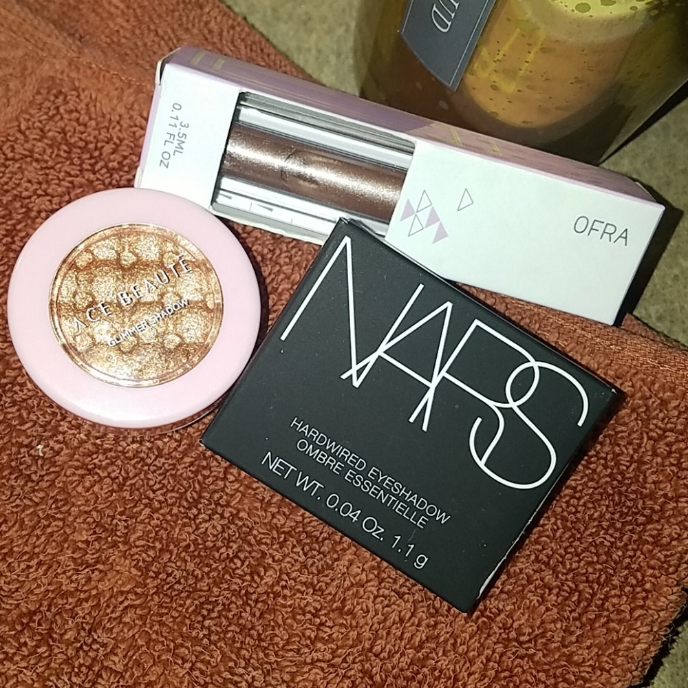 NARS,  OFRA, Age Beauty eye shadows